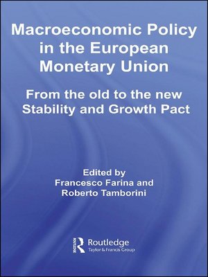 cover image of Macroeconomic Policy in the European Monetary Union